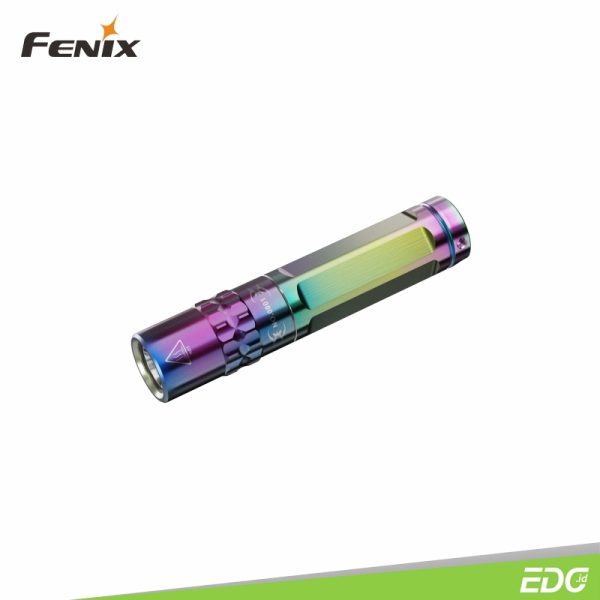 Fenix SILVGLOW Colorblast 100lm 54m Limited Edition Stainless Steel EDC Flashlight Senter Mini LED AAA Battery - Image 3