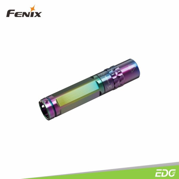 Fenix SILVGLOW Colorblast 100lm 54m Limited Edition Stainless Steel EDC Flashlight Senter Mini LED AAA Battery - Image 4