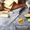 edc.id pisau dapur paudin n4 kitchen bread knife